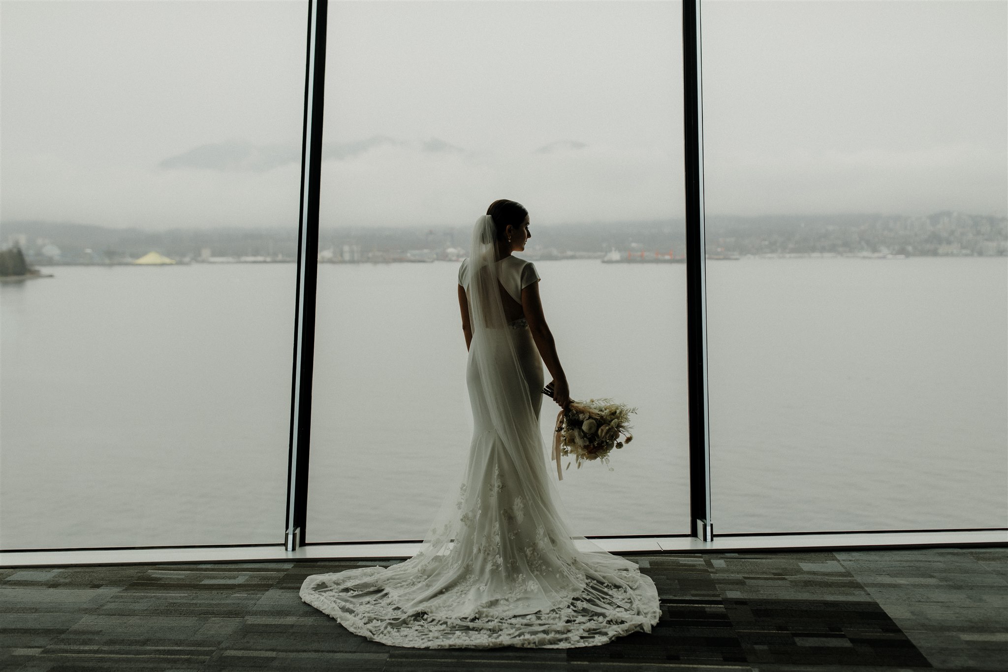 Rustic Wedding Bliss at The Vancouver Convention Center