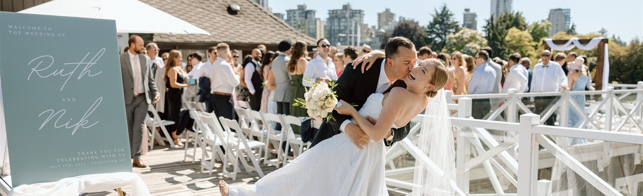 Waterfront Wedding at the Vancouver Rowing Club