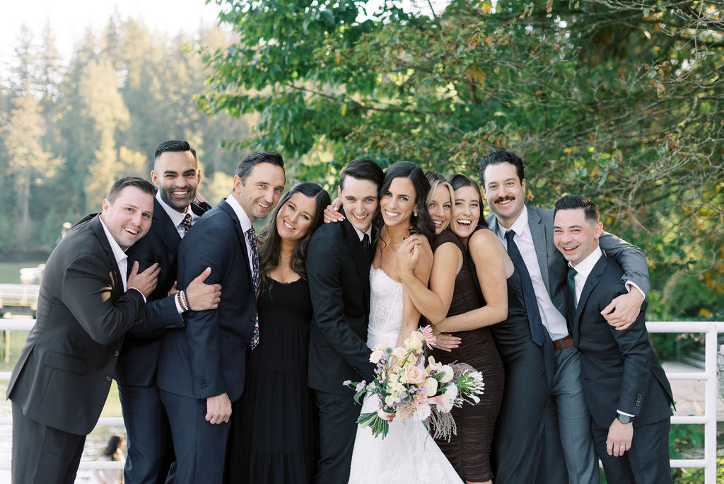 An Autumn Wedding by the Water’s Edge