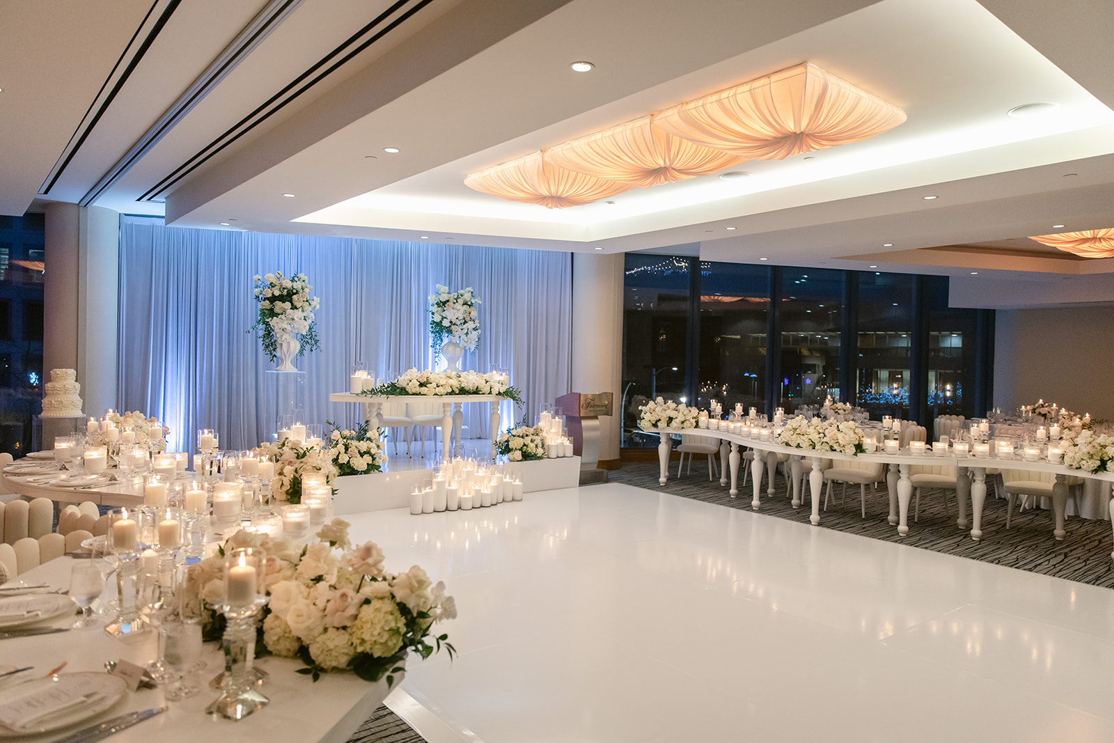 An Elegant Vancouver Wedding Bathed in Candlelit Ambiance 