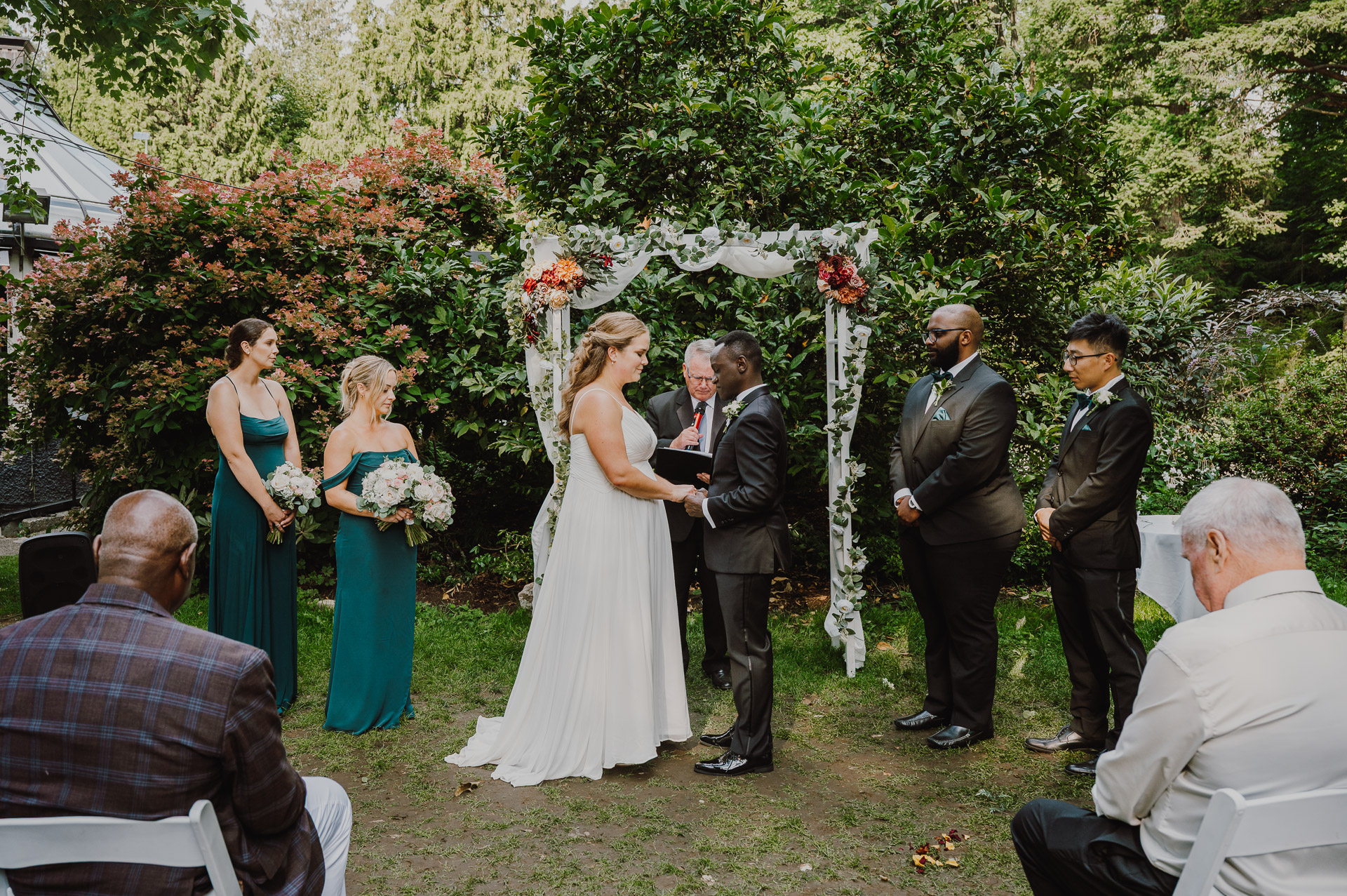 A Charming Wedding At The Tea House
