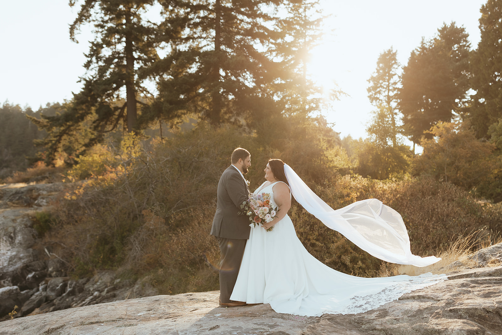 A Beautiful Backyard Wedding In Lions Bay