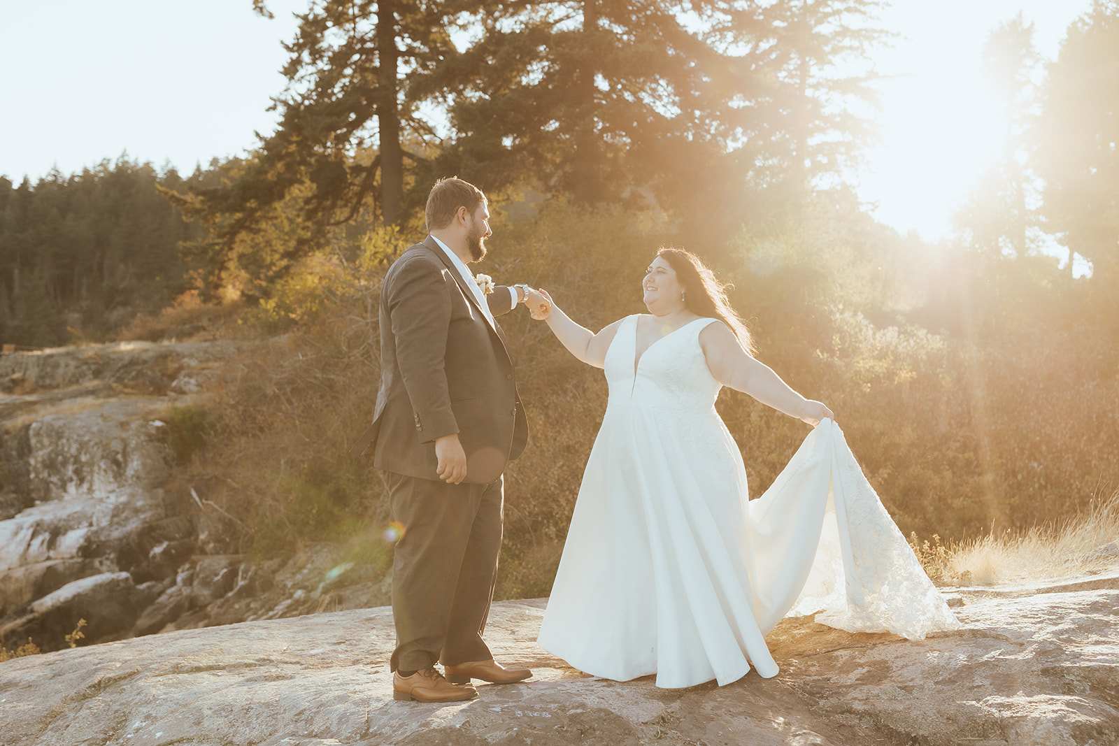 A Beautiful Backyard Wedding In Lions Bay