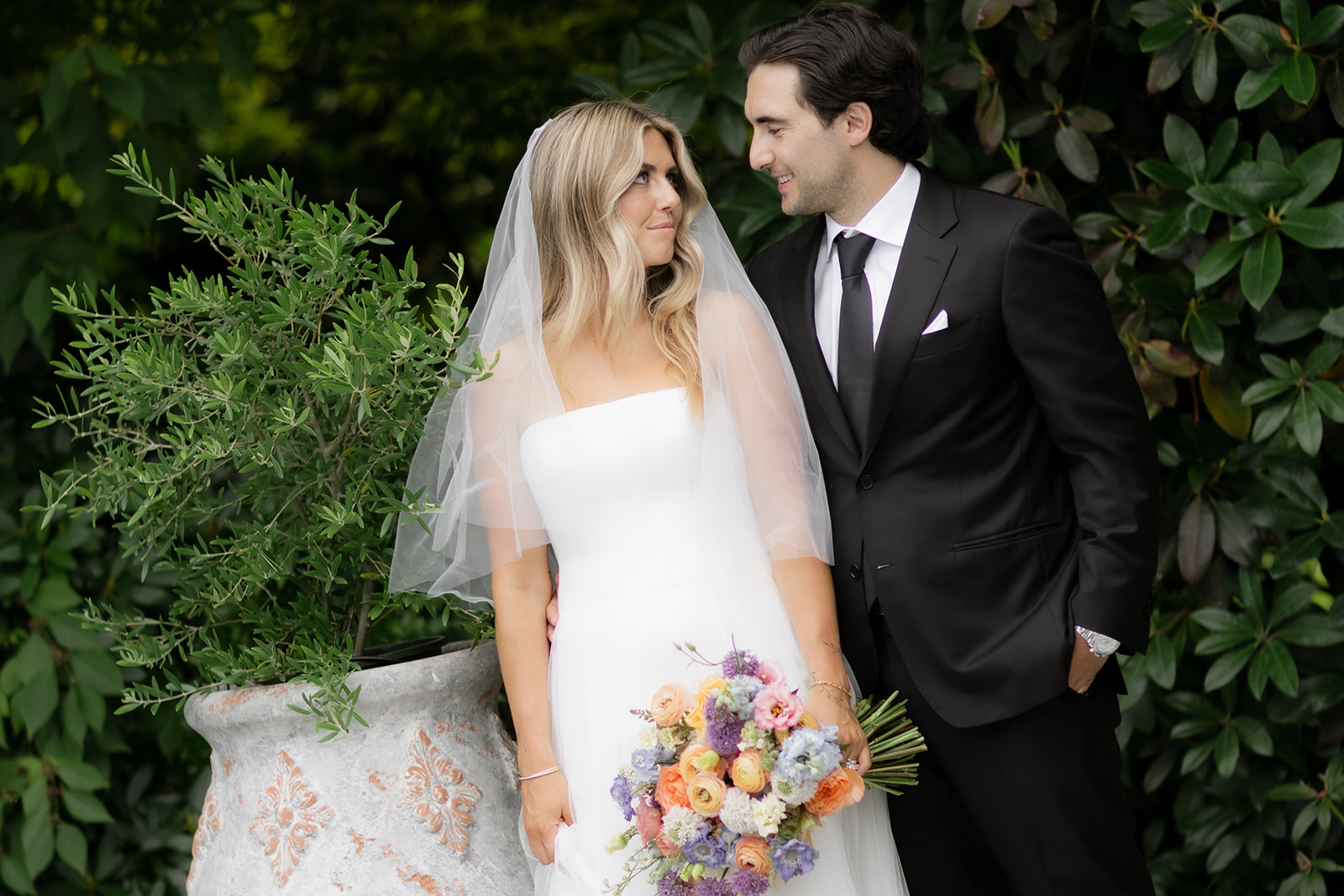 An Elegant Garden Wedding at Home in Vancouver