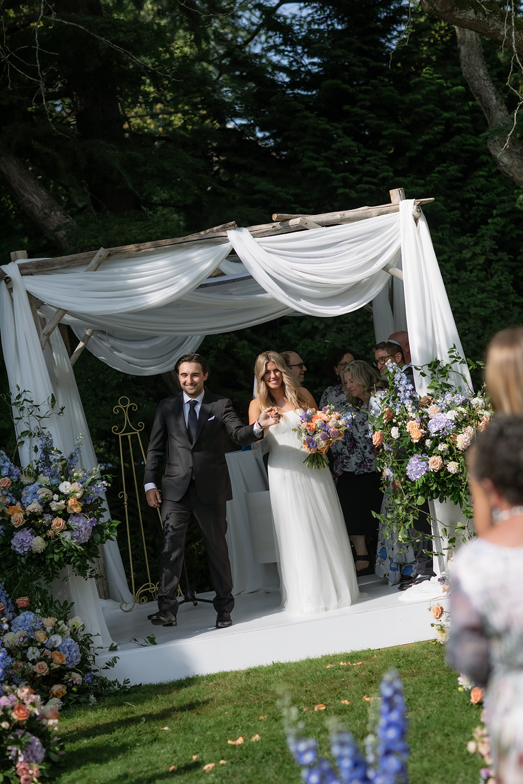 An Elegant Garden Wedding at Home in Vancouver