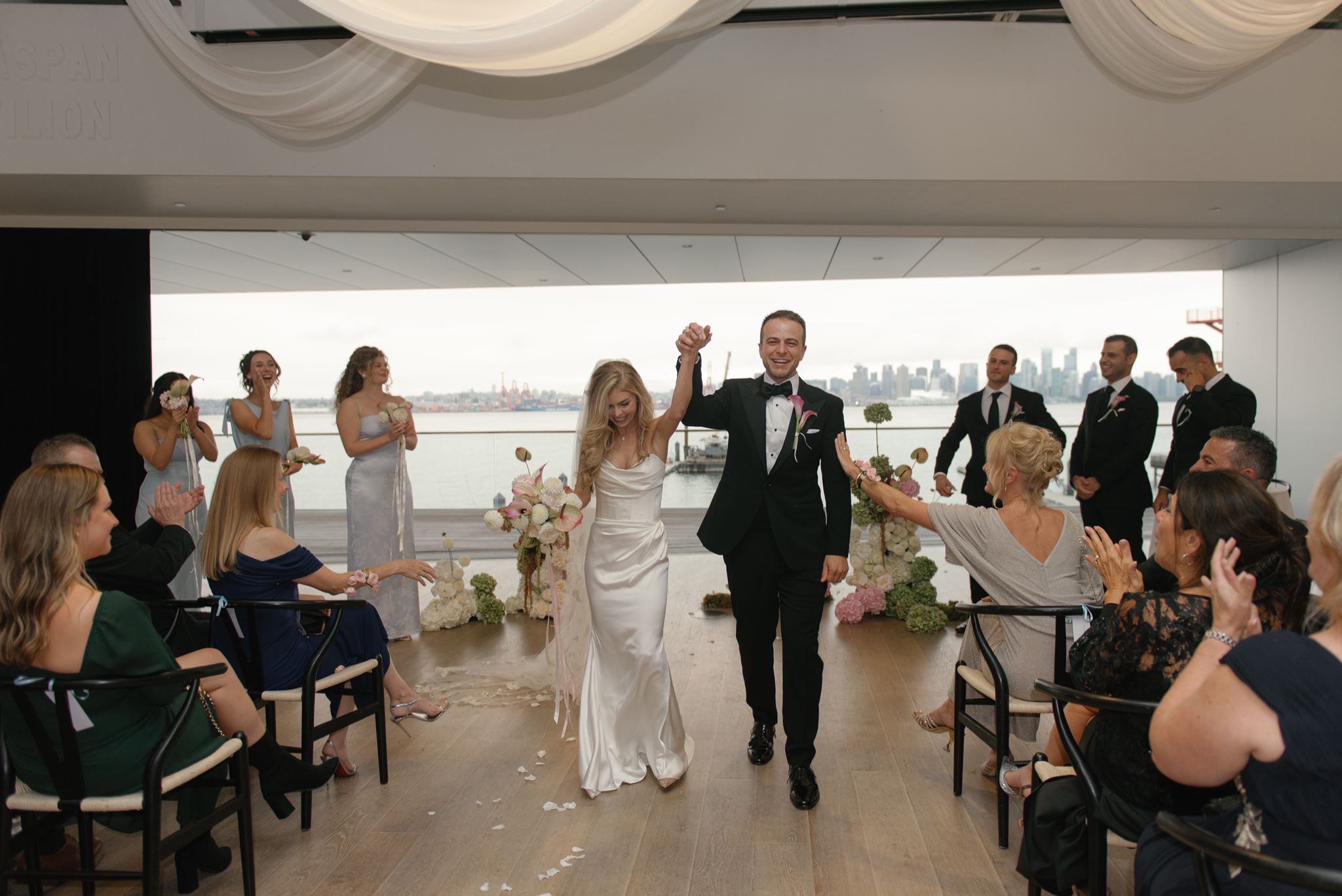 A Modern North Vancouver Wedding at Polygon Gallery