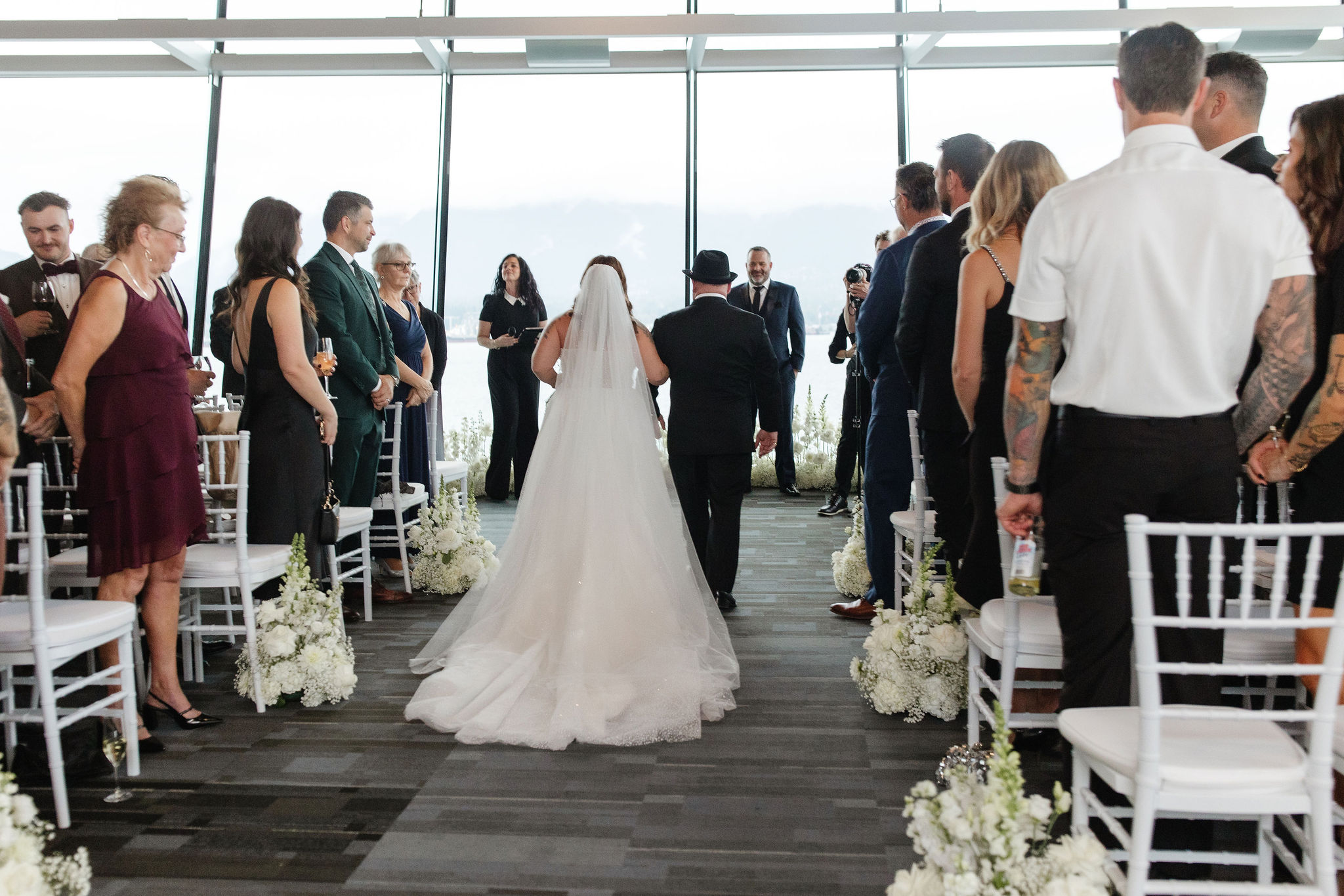 A Romantic October Wedding at the Vancouver Convention Centre
