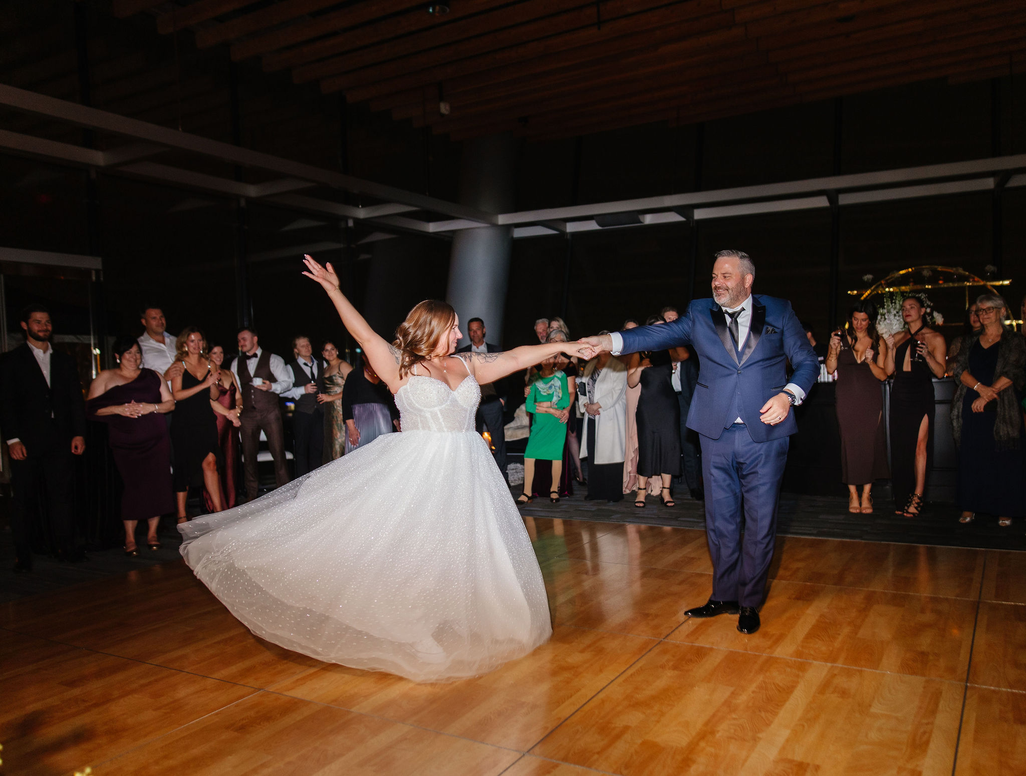 A Romantic October Wedding at the Vancouver Convention Centre
